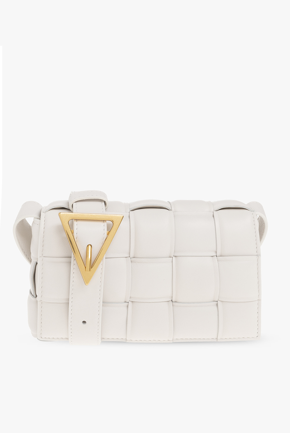 Bottega veneta padded cassette bag white sale